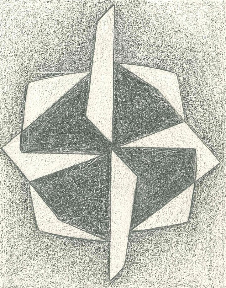 S.T.          crayon    165 x 130 / 360 x 268mm