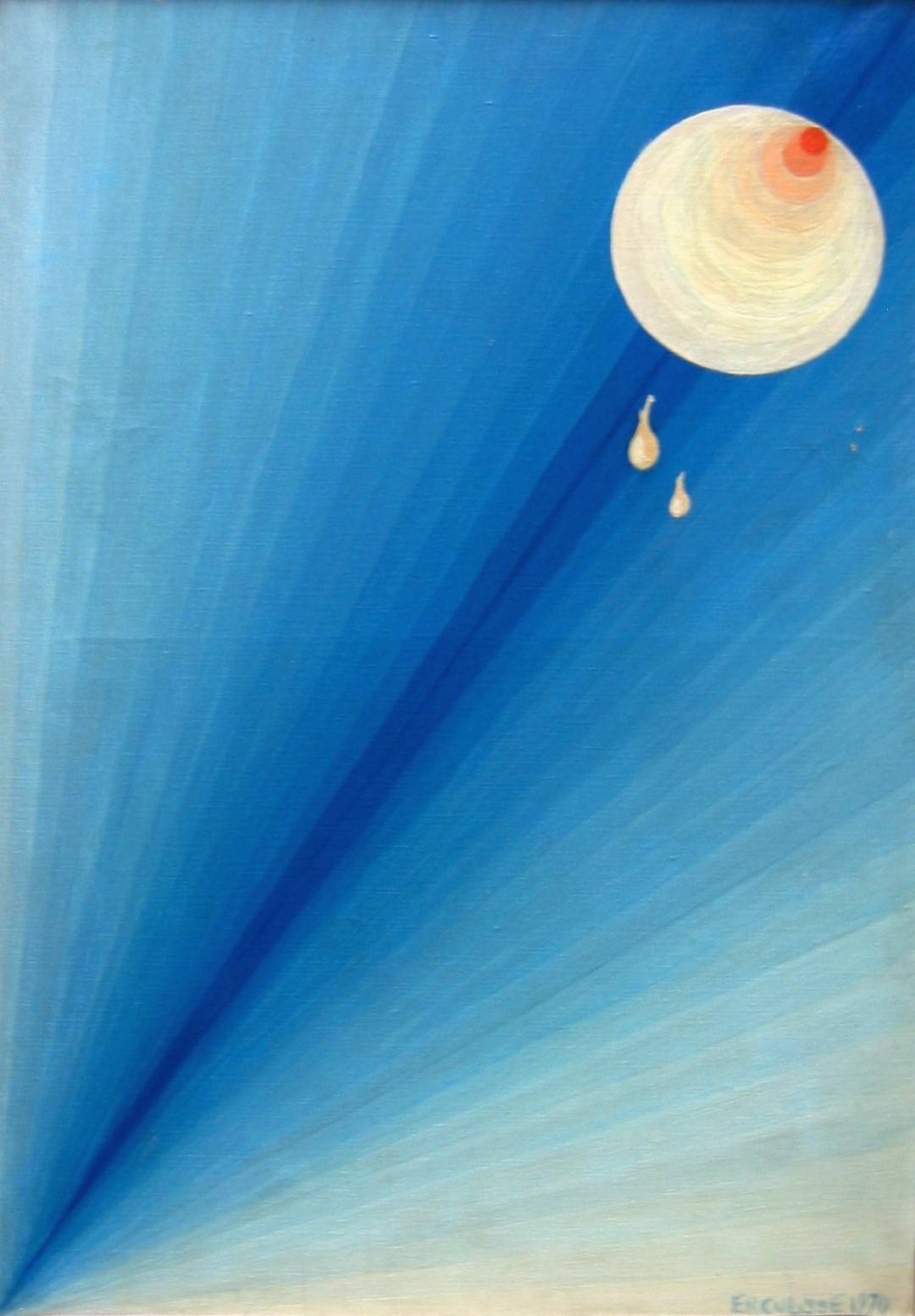 S.T.          huile sur toile    538 x 378mm    1970 
