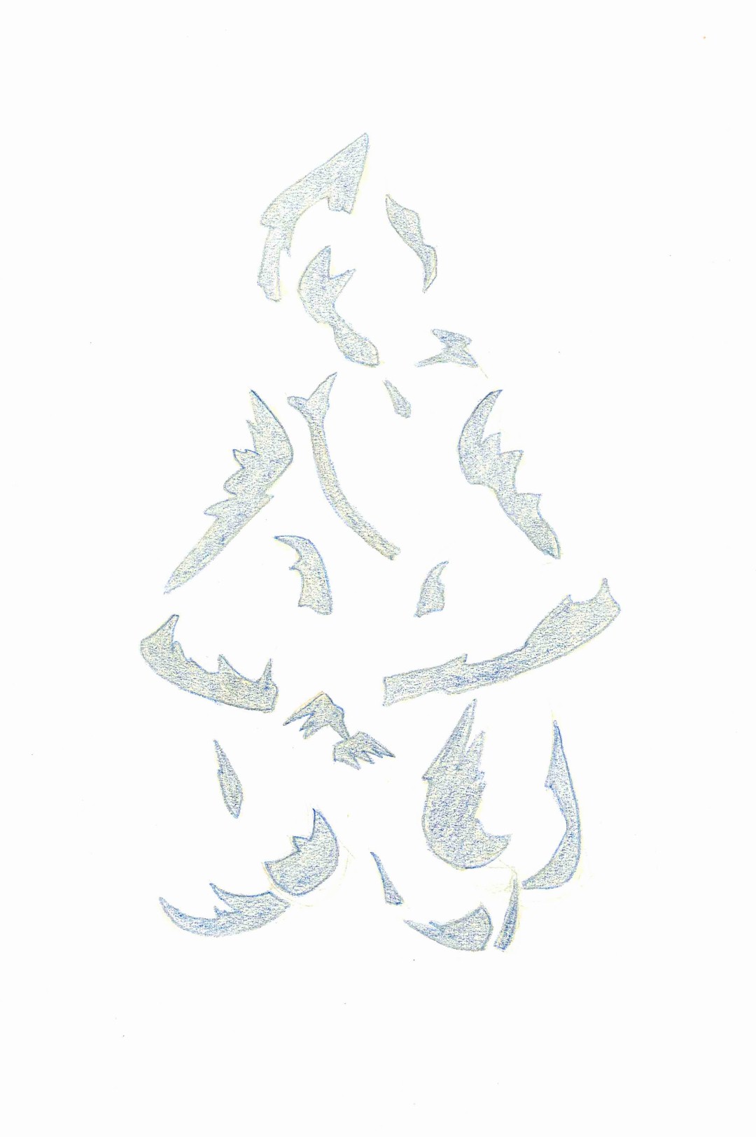 étude          crayon    36 x 27cm    1971