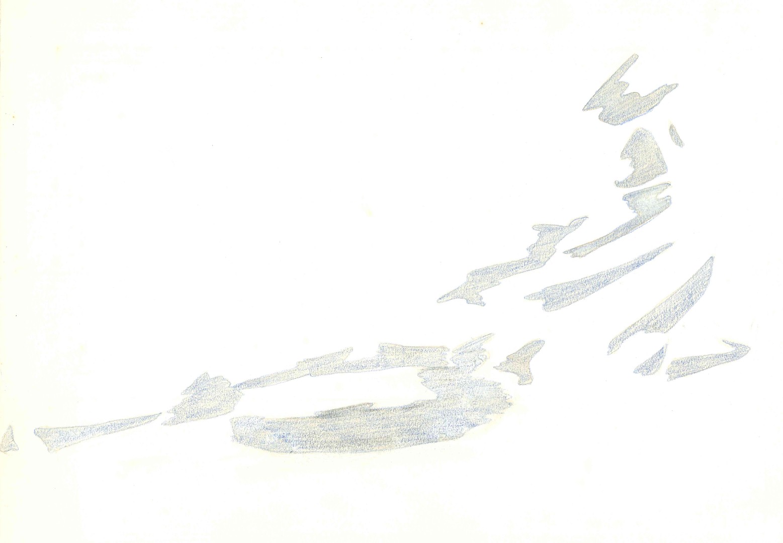 étude          crayon    27 x 36cm    1971