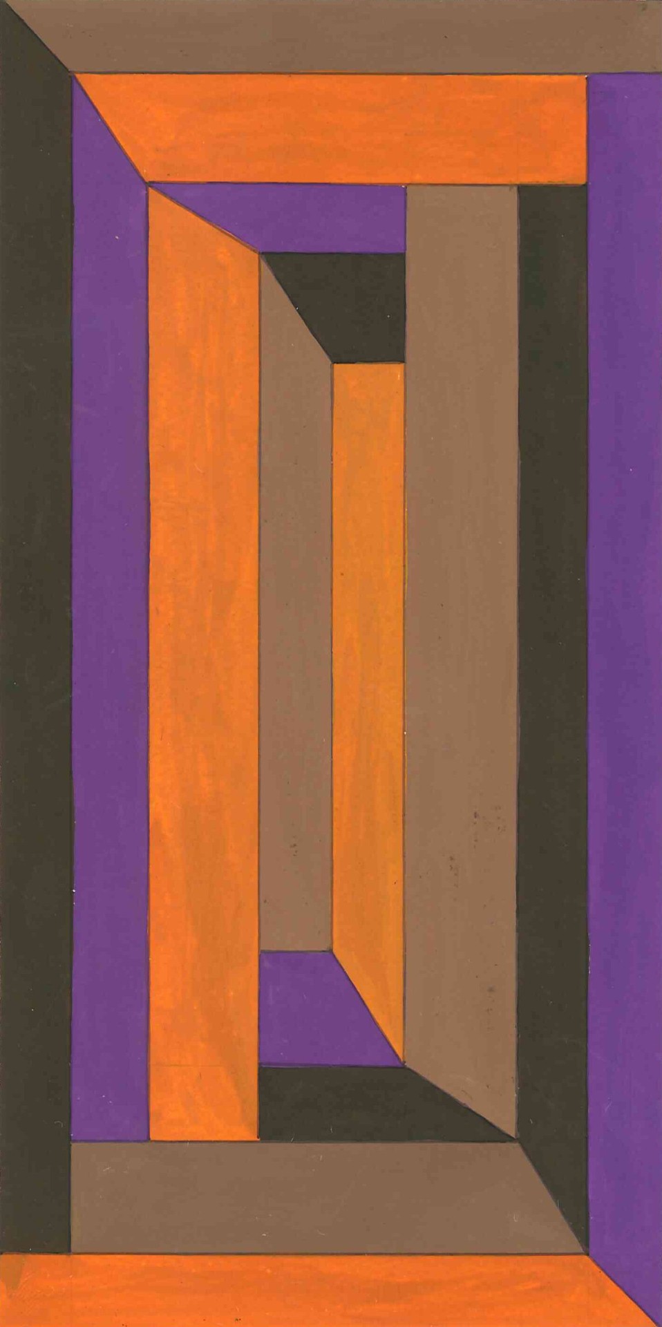 S.T.          gouache    9 x 18 / 18 x 27cm