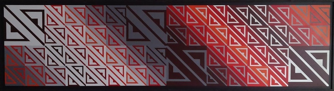 NOTRI208          acrylique sur panneau    228 x 61cm    2014