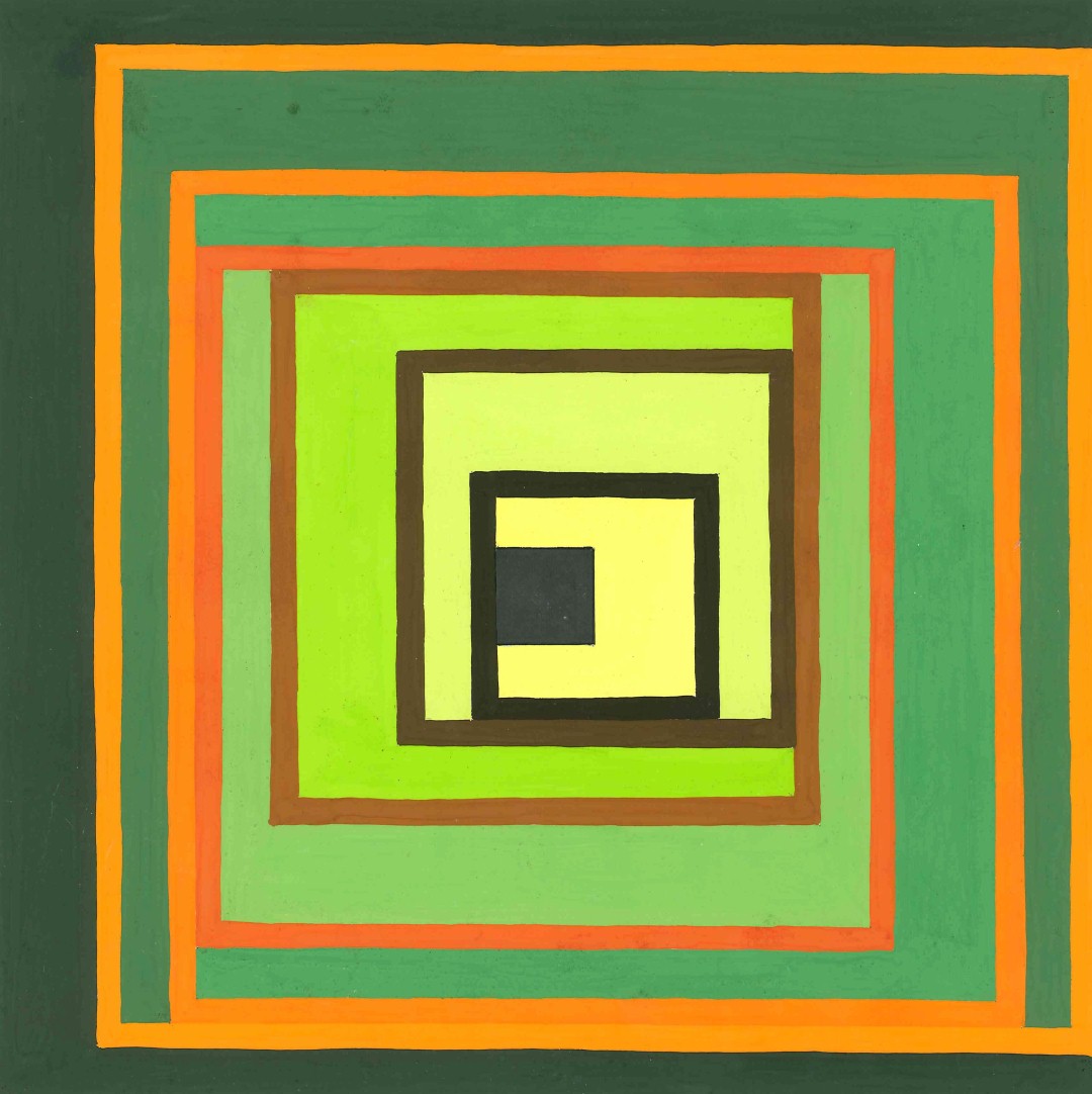 S.T.          gouache    27 x 27 / 22 x 22cm