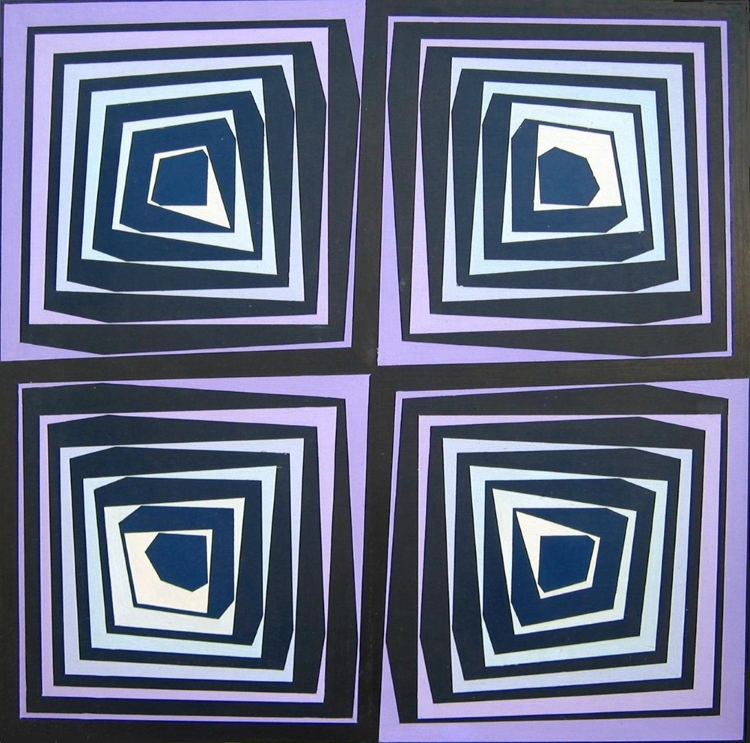 RAI          huile sur panneau    61 x 61cm    1975